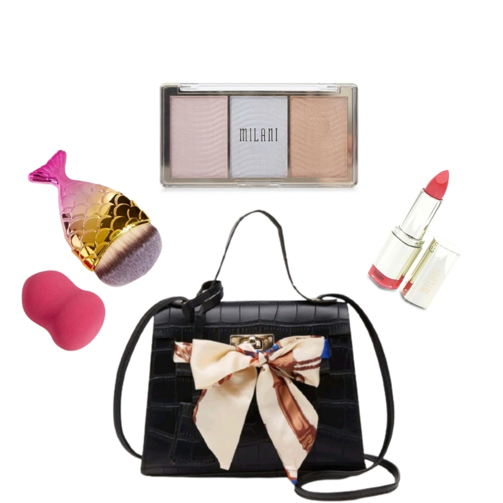5pc Makeup Set & Handbag